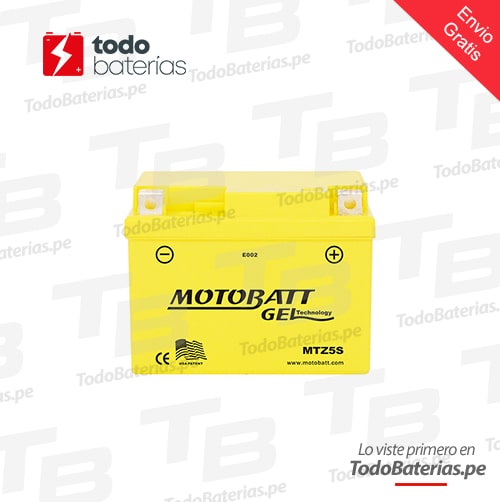 Batería para Motos Motobatt MTZ5S